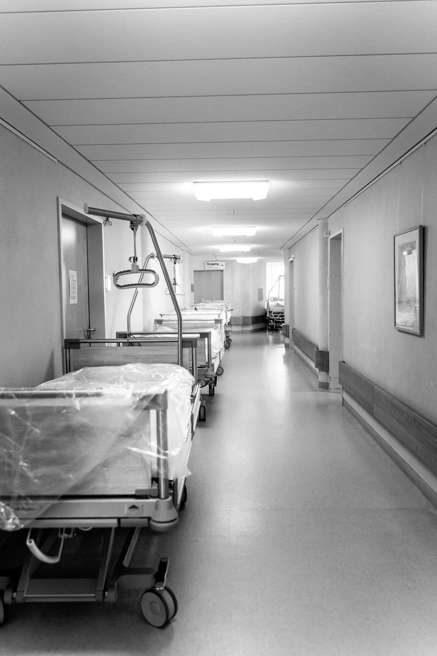 Indicative interior design concept of a planned clinical space at TEMCO. Illustrative only — not a photograph of a built facility.
